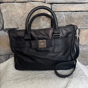 KATE SPADE ♠️ Primrose Hill Goldie Leather Satchel with Crossbody Strap